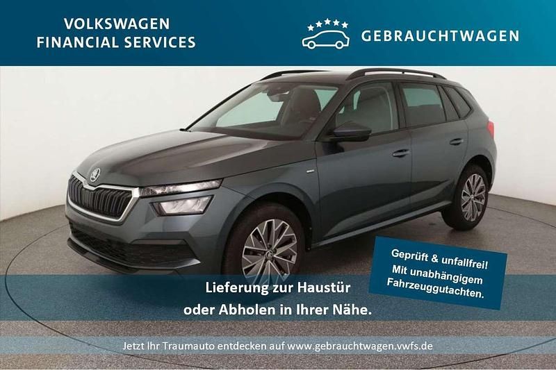 Quarzgrau metallic Gebraucht 2021 Skoda Kamiq Ambition SUV | 19.300 € (Superpreis) - Bild 1/2