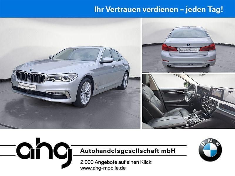 Silber Gebraucht 2018 BMW 530 Luxury Line Limousine | 26.460 € (Superpreis) - Bild 1/4