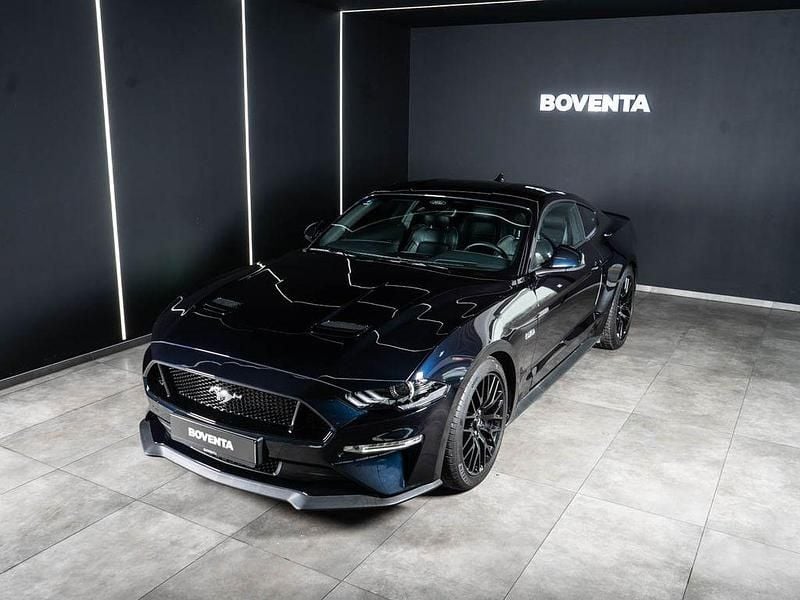 Gebraucht Ford Mustang GT Premium 450 PS (330 kW) 2021 Antimatter blue/signature navy Coupé