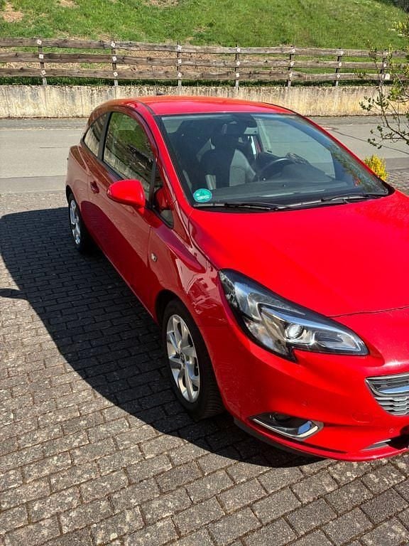 Gebraucht Opel Corsa Edition 101 PS (74 kW) 2017 Rot Kleinwagen