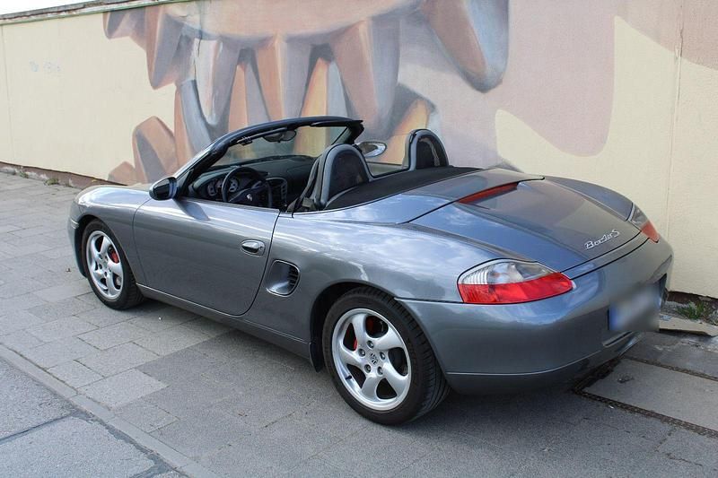 Gebraucht Porsche Boxster S 252 PS (185 kW) 2002 Grau Cabrio