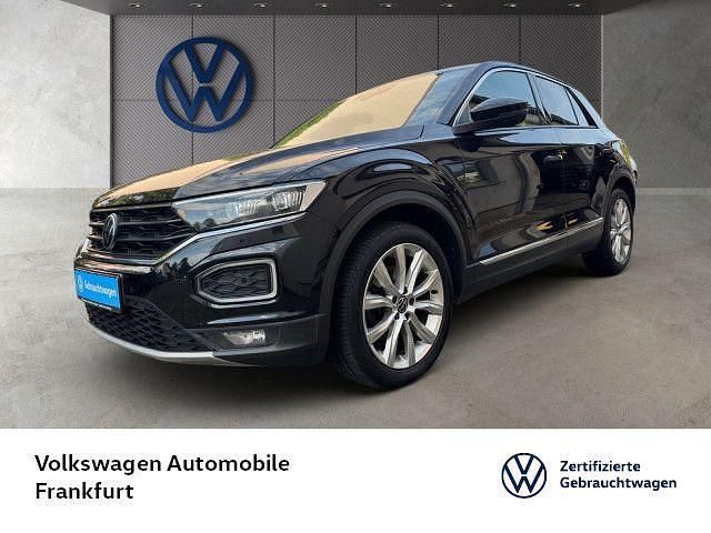 Schwarz Gebraucht 2021 VW T-Roc Sportline SUV | 20.980 € (Guter Preis) - Bild 1/4