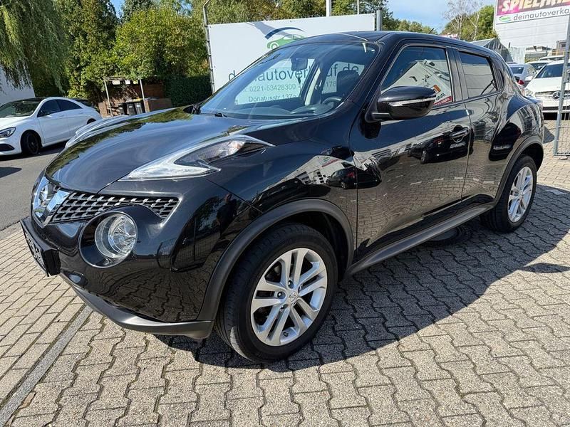 Schwarz Gebraucht 2015 Nissan Juke Acenta SUV | 10.950 € (Fairer Preis) - Bild 1/4
