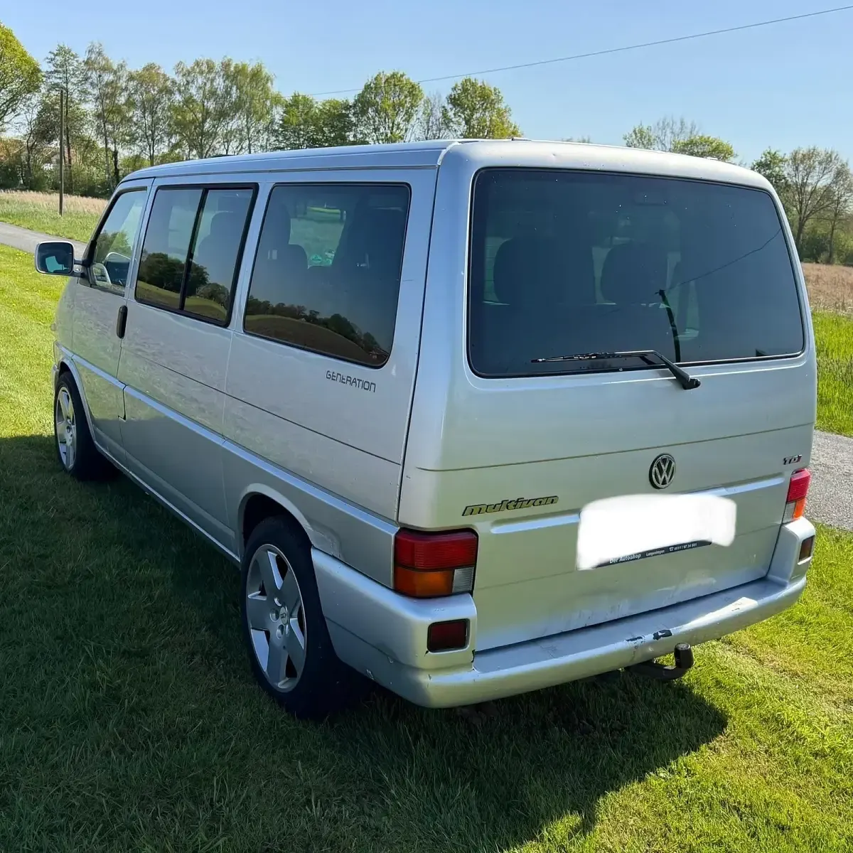Usata VW T4 151 CV (111 kW) 2001 Argento Furgone