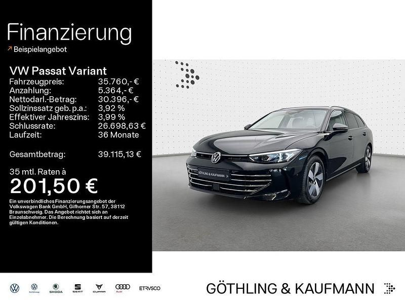 Grenadillschwarz metallic Gebraucht 2024 VW Passat Elegance Kombi | 35.760 € (Guter Preis) - Bild 1/4