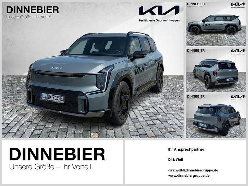 Iceberg green metallic Gebraucht 2024 Kia EV9 3 SUV | 70.190 € (Fairer Preis) - Bild 1/4