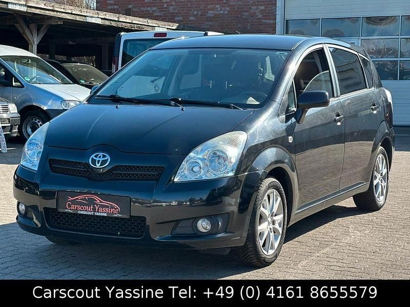 Gebraucht Toyota Corolla Verso Team 129 PS (94 kW) 2008 Schwarz Van / Kleinbus