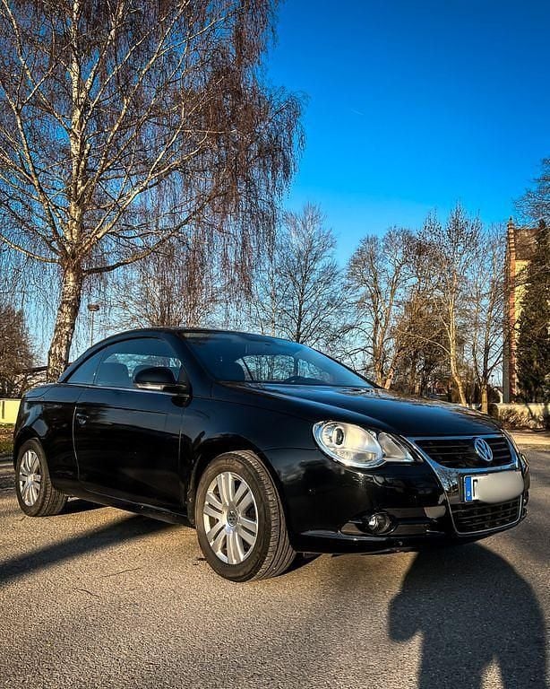 Gebraucht VW Eos 140 PS (102 kW) 2007 Schwarz Cabrio