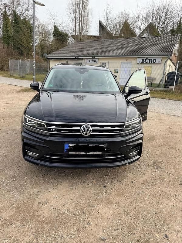 Gebraucht VW Tiguan R-line 2017 Schwarz SUV