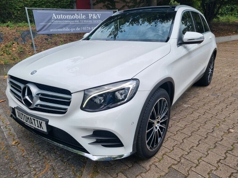 Polarweiss Gebraucht 2015 Mercedes GLC250 AMG SUV | 21.890 € (Guter Preis) - Bild 1/4