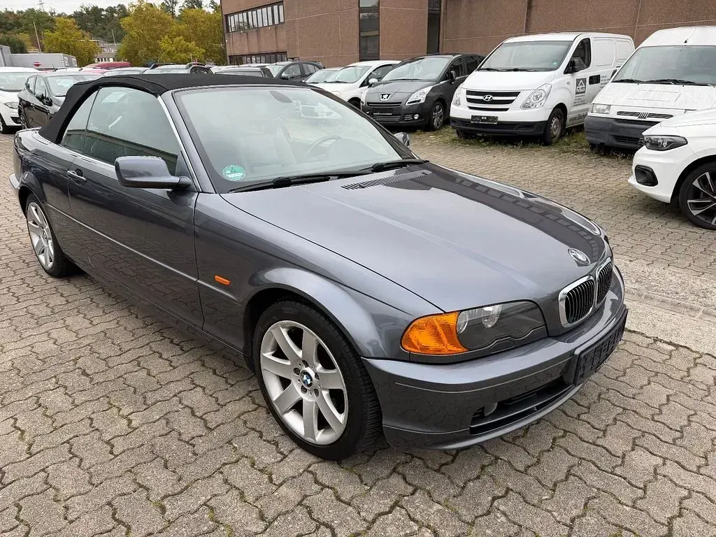 Second-hand BMW 325 Sport Line 192 CP (141 kW) 2002 Gri Cabrio