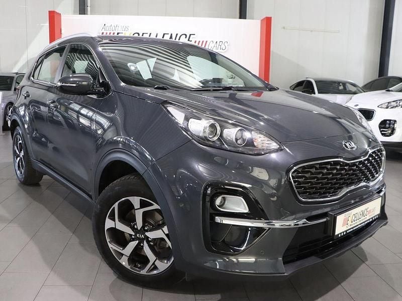 Grau Gebraucht 2019 Kia Sportage Vision SUV | 14.777 € (Guter Preis) - Bild 1/4