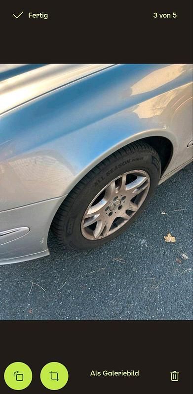 Gebraucht Mercedes E320 224 PS (164 kW) 2004 Silber Limousine