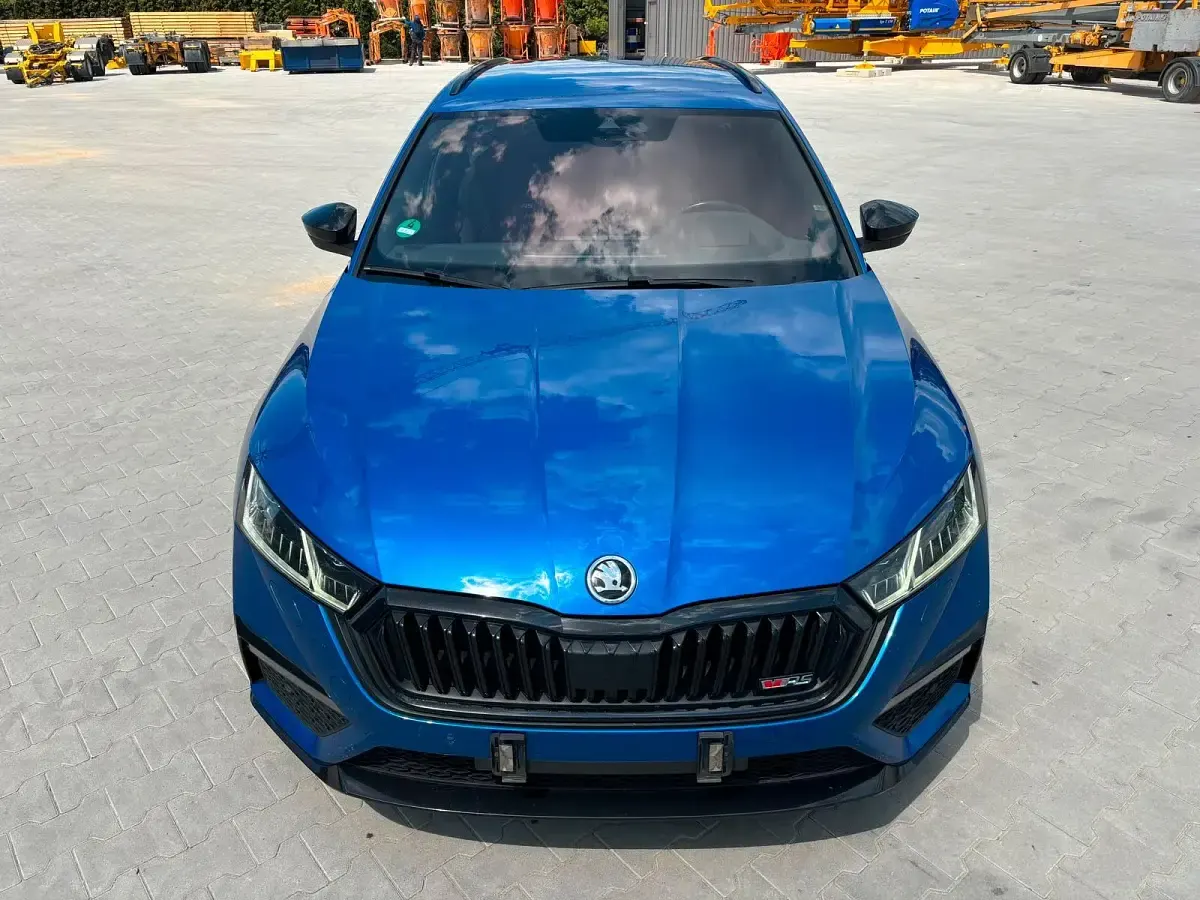 Gebraucht Skoda Octavia RS 200 PS (147 kW) 2021 Blau Kombi