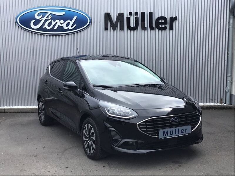 Gebraucht Ford Fiesta Titanium 125 PS (91 kW) 2023 Agate black metallic Kleinwagen
