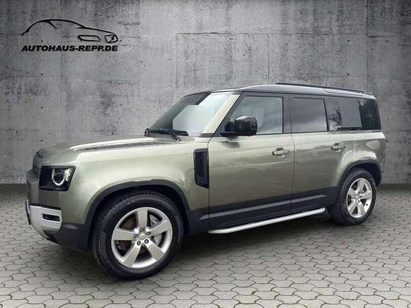 Pangea green (metallic) Gebraucht 2021 Land Rover Defender First Edition SUV | 61.490 € (Superpreis) - Bild 1/4