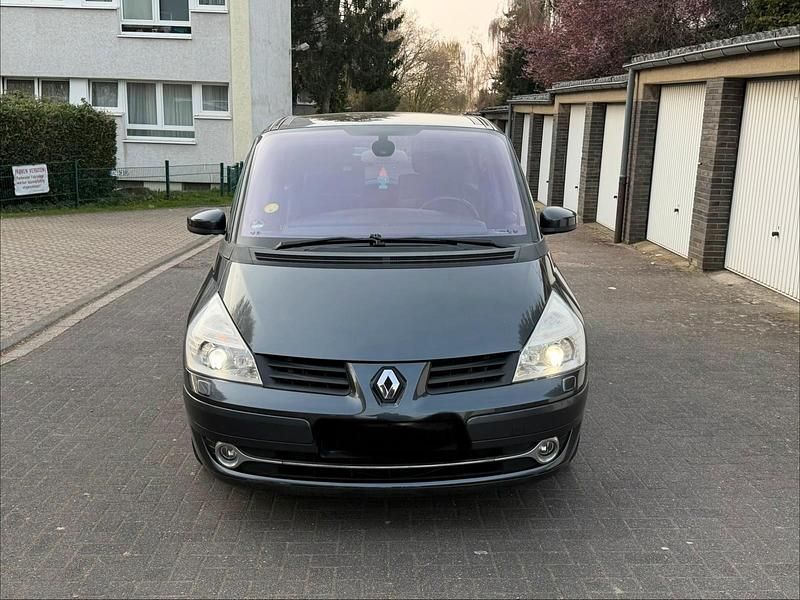 Gebraucht Renault Espace 160 PS (117 kW) 2008 Schwarz Van / Kleinbus