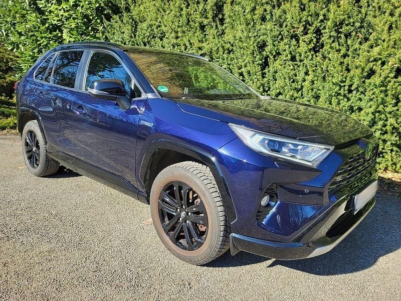 Gebraucht Toyota RAV4 Hybrid 178 PS (130 kW) 2019 Blau SUV