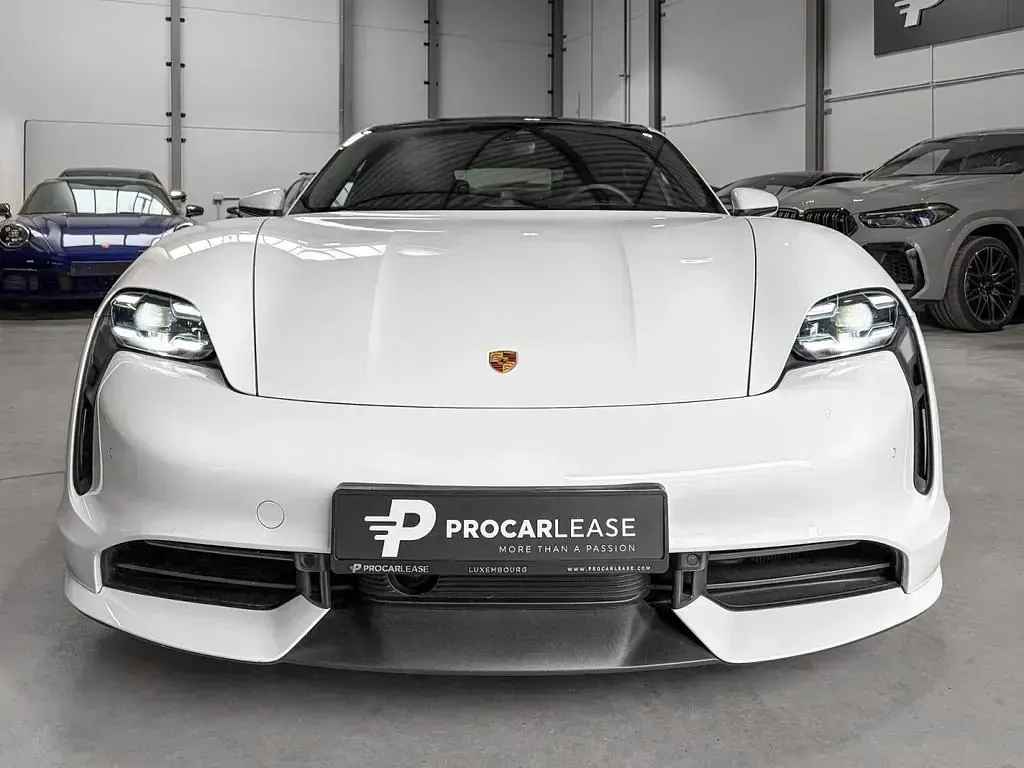 Gebraucht Porsche Taycan Turbo 500 kW (680 PS) 2020 Weiß Limousine