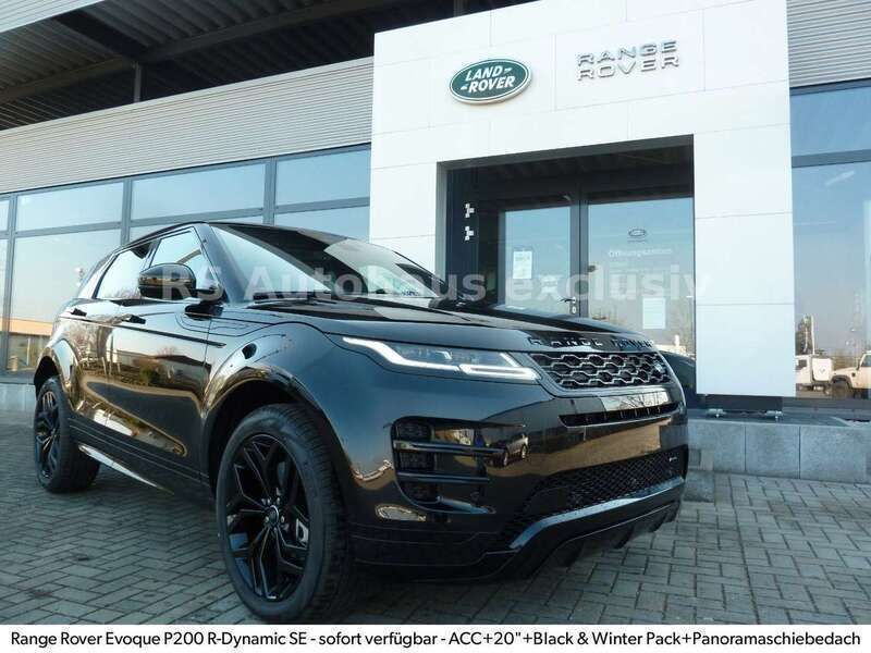 Santorini black Gebraucht 2023 Land Rover Range Rover evoque Black Edition SUV | 57.990 € - Bild 1/4