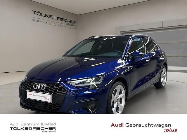 Navarrablau metallic Gebraucht 2024 Audi A3 Advanced Plus | 33.989 € (Etwas zu teuer) - Bild 1/4