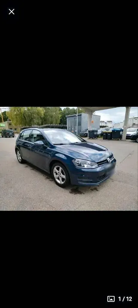 Gebraucht VW Golf VII 86 PS (63 kW) 2015 Blau Kleinwagen