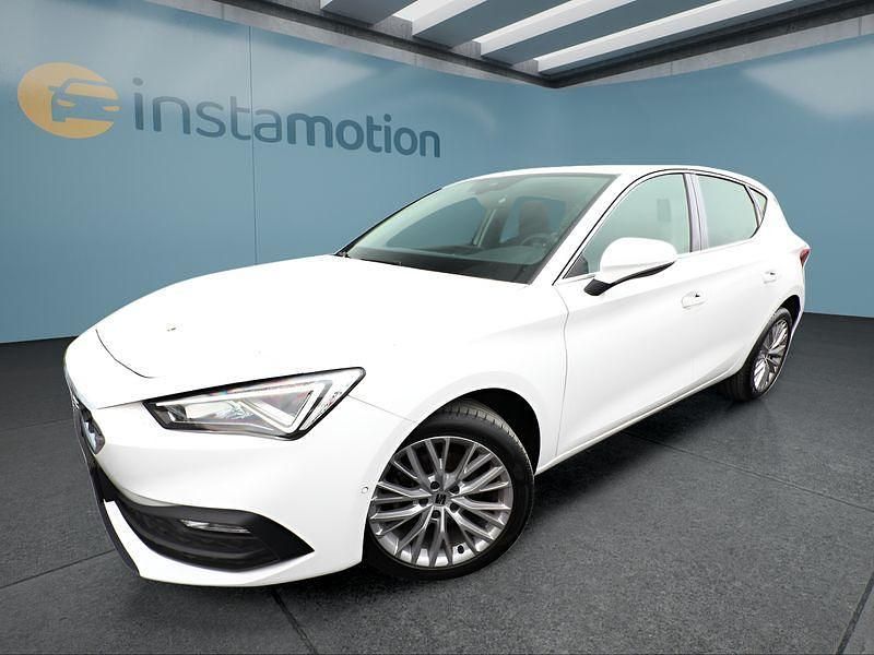 Weiß Gebraucht 2021 Seat Leon Kleinwagen | 18.999 € (Fairer Preis) - Bild 1/4