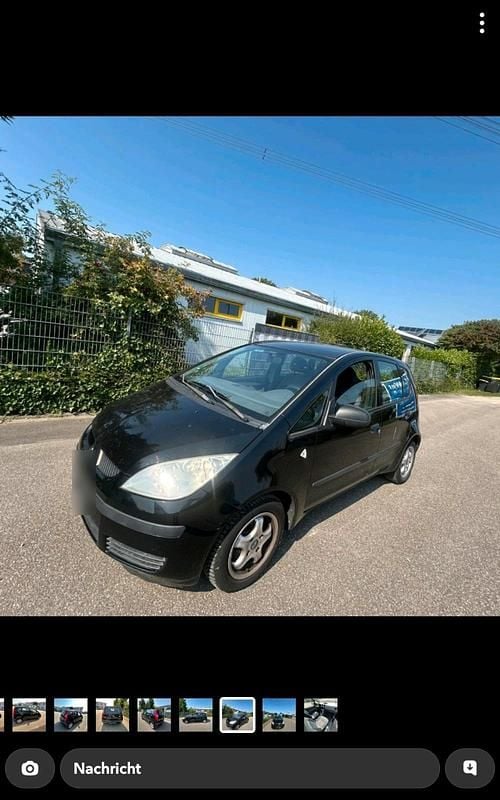 Second-hand Mitsubishi Colt 75 CP (55 kW) 2006 Negru Hatchback