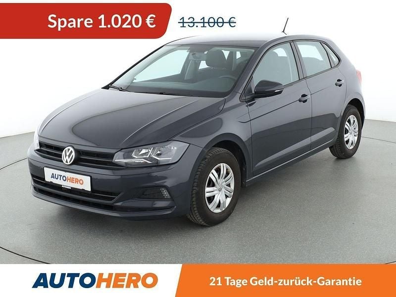 Blau Gebraucht 2019 VW Polo Trendline Kleinwagen | 12.080 € (Guter Preis) - Bild 1/3