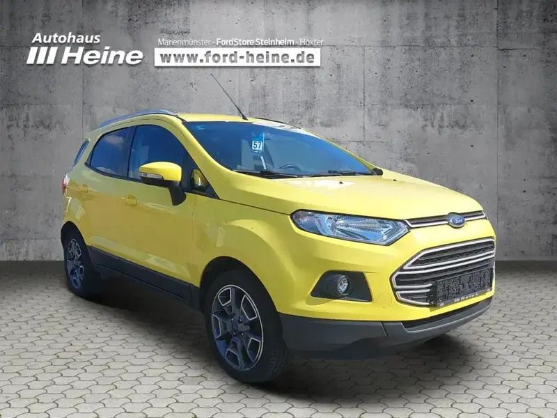 Gebraucht Ford Ecosport Trend 95 PS (69 kW) 2017 Gelb SUV