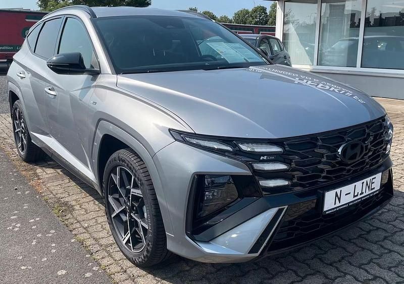 Silber Gebraucht 2024 Hyundai Tucson N Line SUV | 30.990 € (Fairer Preis) - Bild 1/4