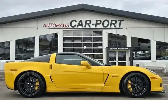 Second-hand Corvette Z06 513 CP (377 kW) 2013 Galben