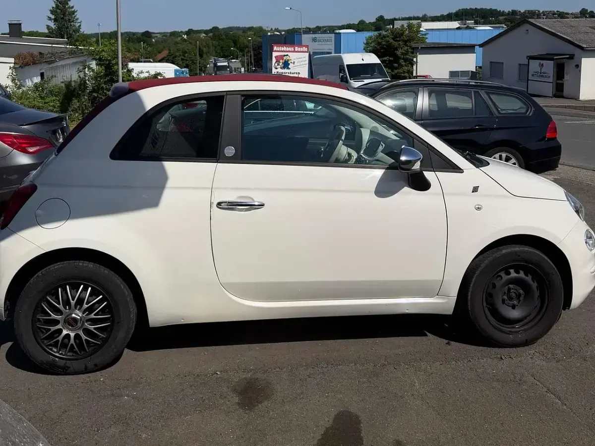 Gebraucht Fiat 500C Pop Star 69 PS (50 kW) 2017 Weiß Cabrio