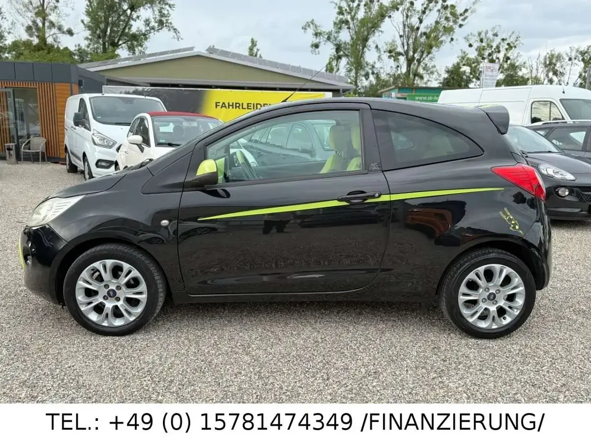 Gebraucht Ford Ka Titanium 69 PS (50 kW) 2009 Schwarz Kleinwagen