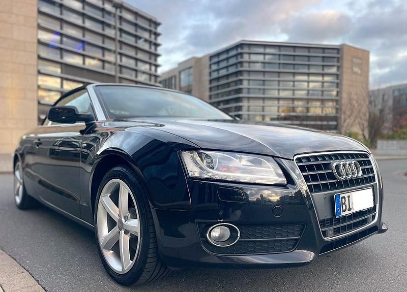 Schwarz Gebraucht 2010 Audi A5 Cabriolet S-Line Cabrio | 8.500 € (Superpreis) - Bild 1/4