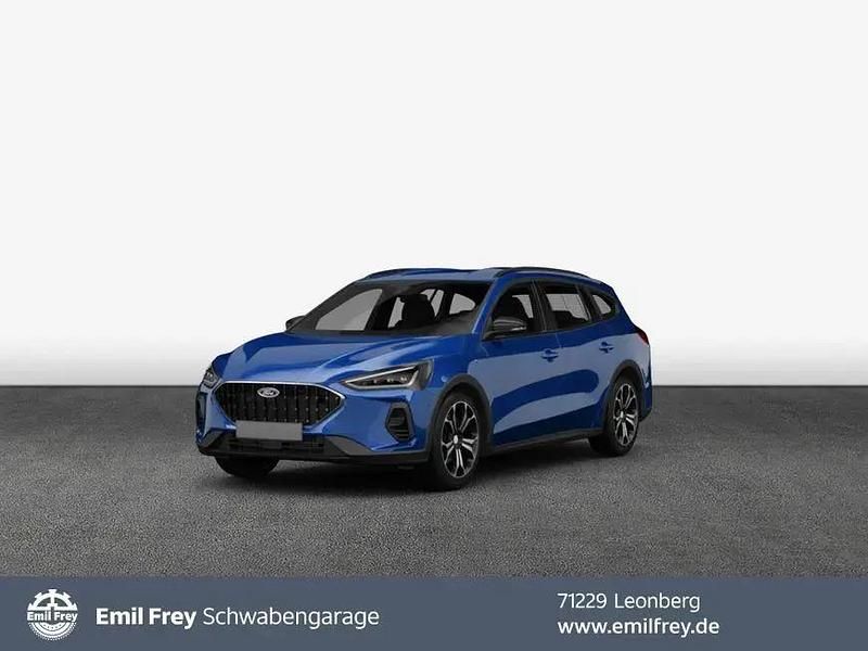Desert island blue metallic Gebraucht 2023 Ford Focus ST-Line Kombi | 22.500 € (Superpreis) - Bild 1/4