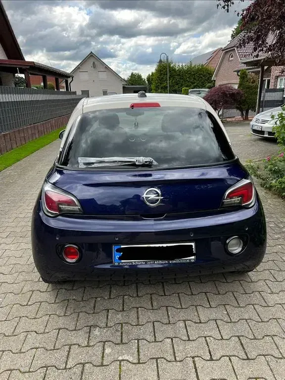 Gebraucht Opel Adam Slam 101 PS (74 kW) 2017 Blau Kleinwagen