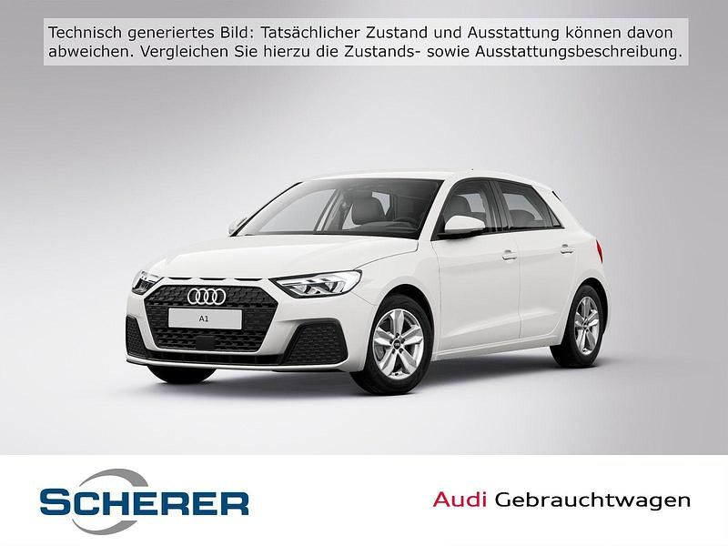 Weiß Gebraucht 2021 Audi A1 Sportback Advanced Kleinwagen | 19.379 € (Fairer Preis) - Bild 1/4
