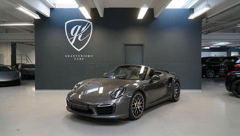Grau Gebraucht 2015 Porsche 911 Turbo S Cabriolet Cabrio | 127.900 € (Fairer Preis) - Bild 1/4