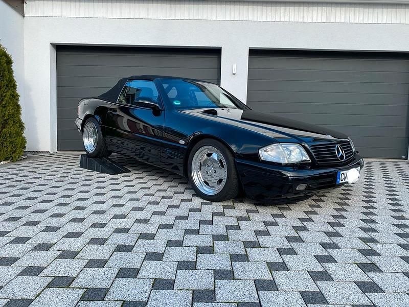Schwarz Gebraucht 1999 Mercedes SL500 Cabrio | 43.000 € - Bild 1/4