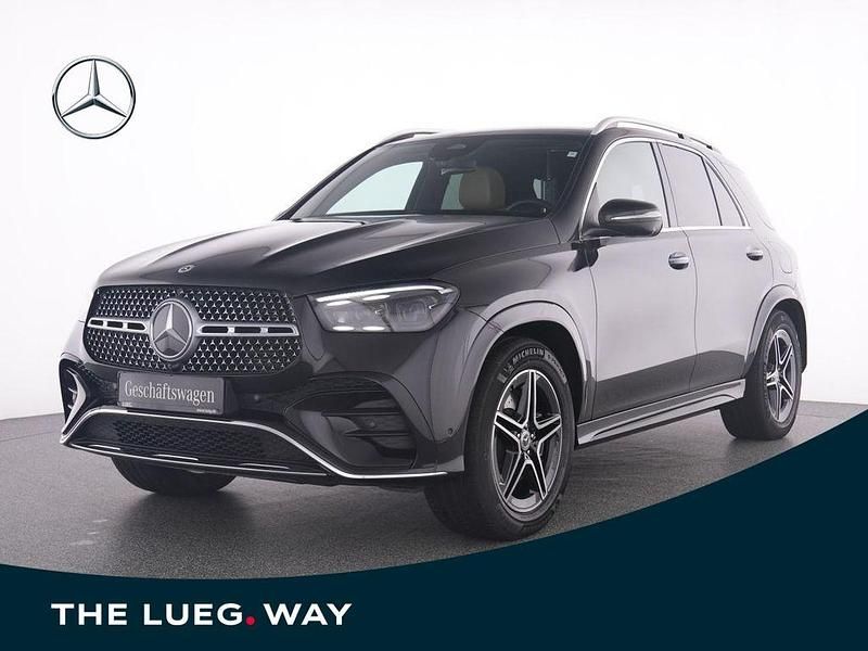 Schwarz metalliclack obsidians Gebraucht 2024 Mercedes GLE350e AMG SUV | 85.885 € (Fairer Preis) - Bild 1/4
