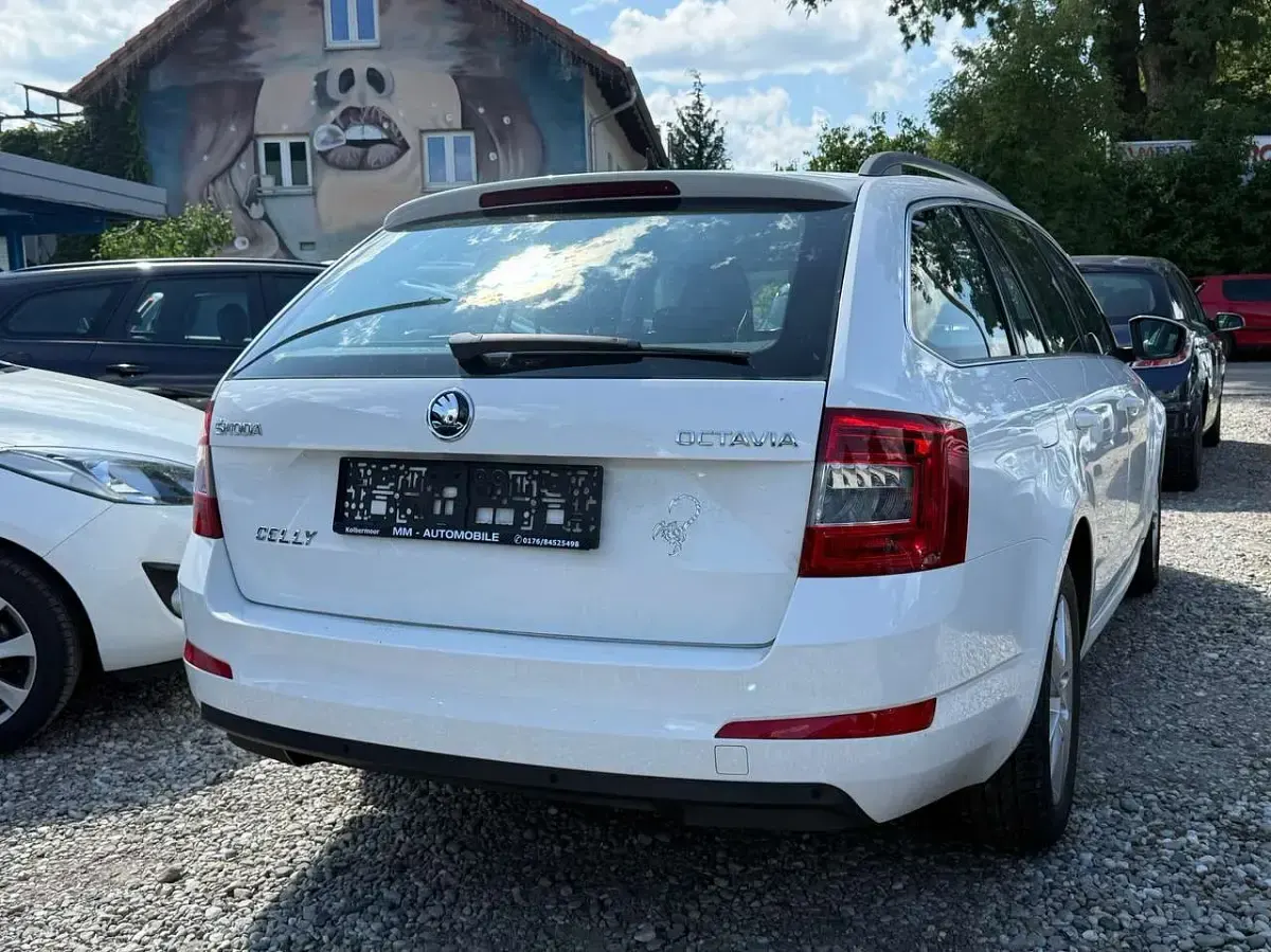 Gebraucht Skoda Octavia 110 PS (80 kW) 2015 Weiß Kombi