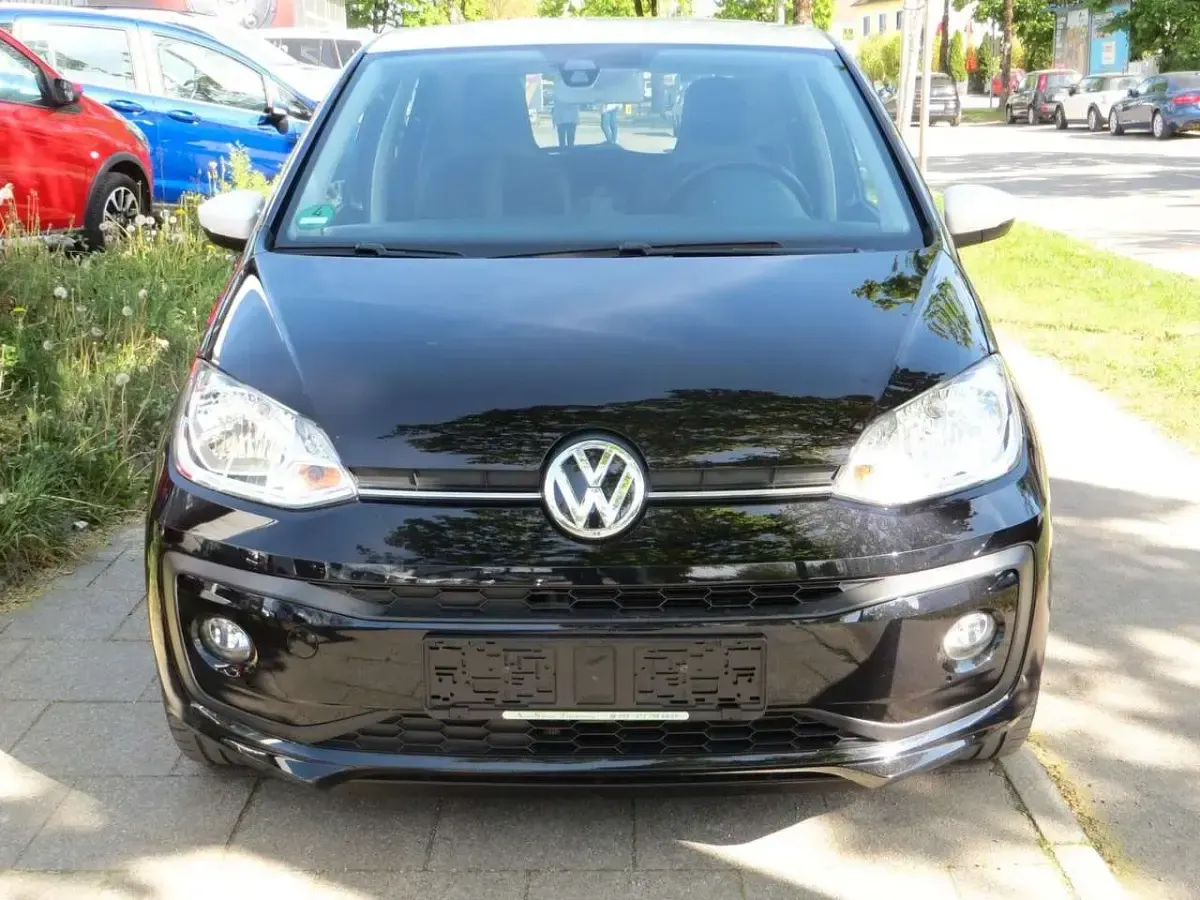Gebraucht VW up! high up! 75 PS (55 kW) 2018 Schwarz Kleinwagen
