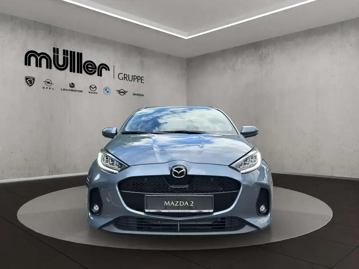 Neu Mazda 2 Exclusive 116 PS (85 kW) 2026 Sky grey Kleinwagen