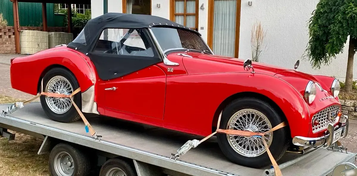Gebraucht Triumph TR3 101 PS (74 kW) 1959 Rot Cabrio