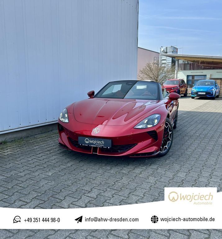 Neu MG Cyberster 250 kW (340 PS) 2025 Rot Cabrio