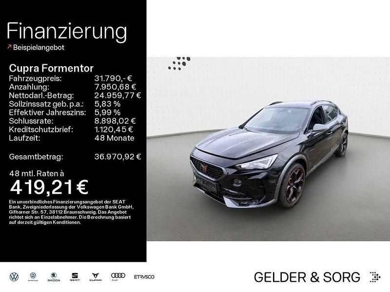 Schwarz Gebraucht 2022 Cupra Formentor VZ SUV | 31.790 € (Fairer Preis) - Bild 1/4