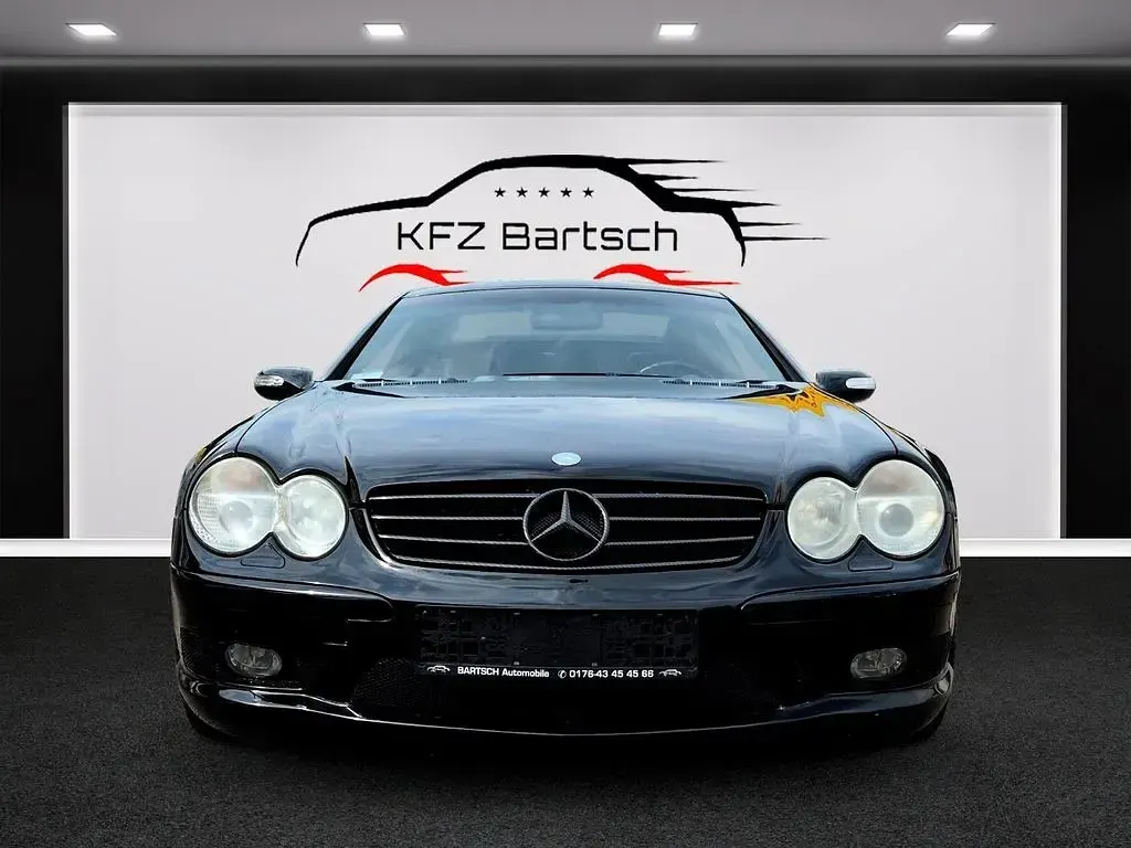 Gebraucht Mercedes SL55 AMG AMG 500 PS (367 kW) 2004 Schwarz Cabrio