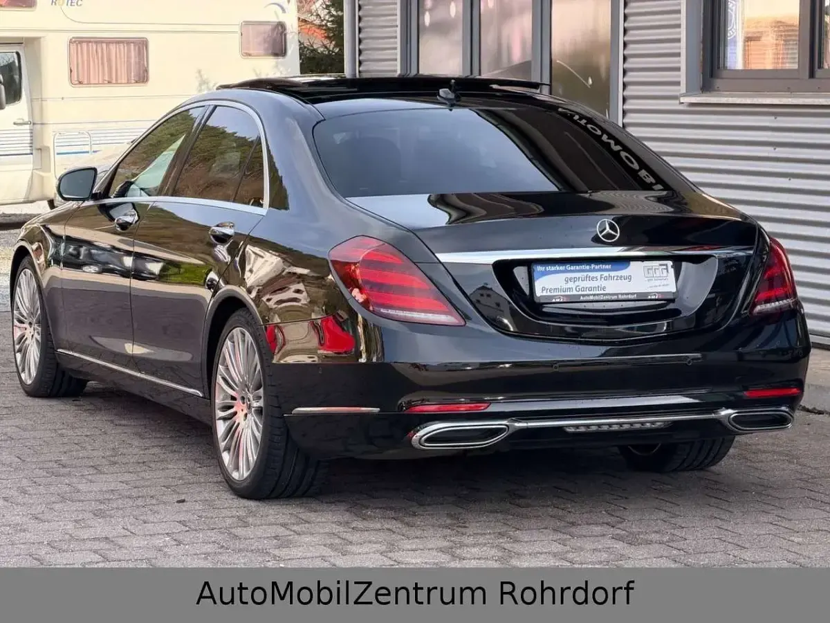 Gebraucht Mercedes S350 286 PS (210 kW) 2018 Obsidianschwarz Limousine