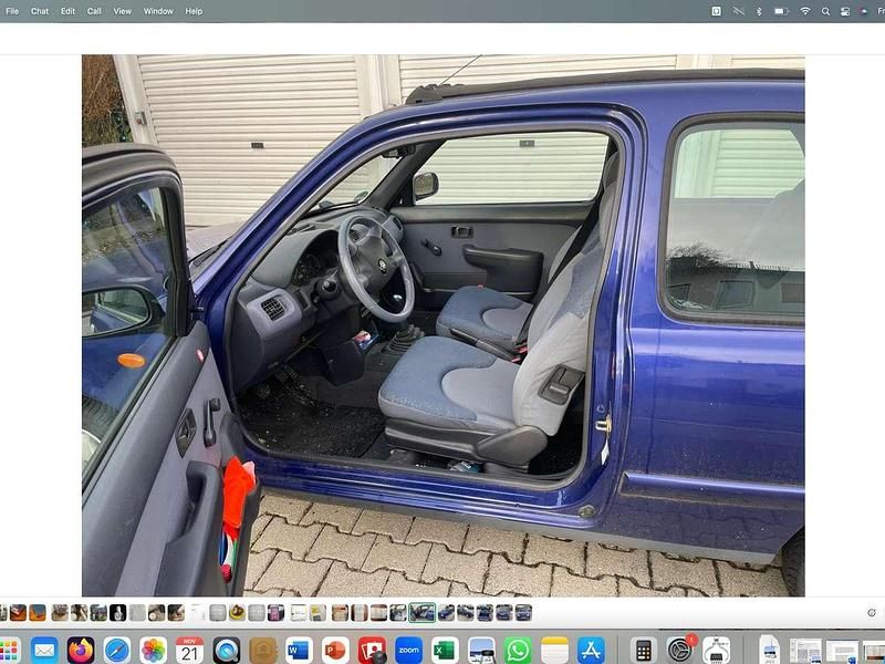 Blau Gebraucht 2002 Nissan Micra Limousine | 950 € (Fairer Preis) - Bild 1/4